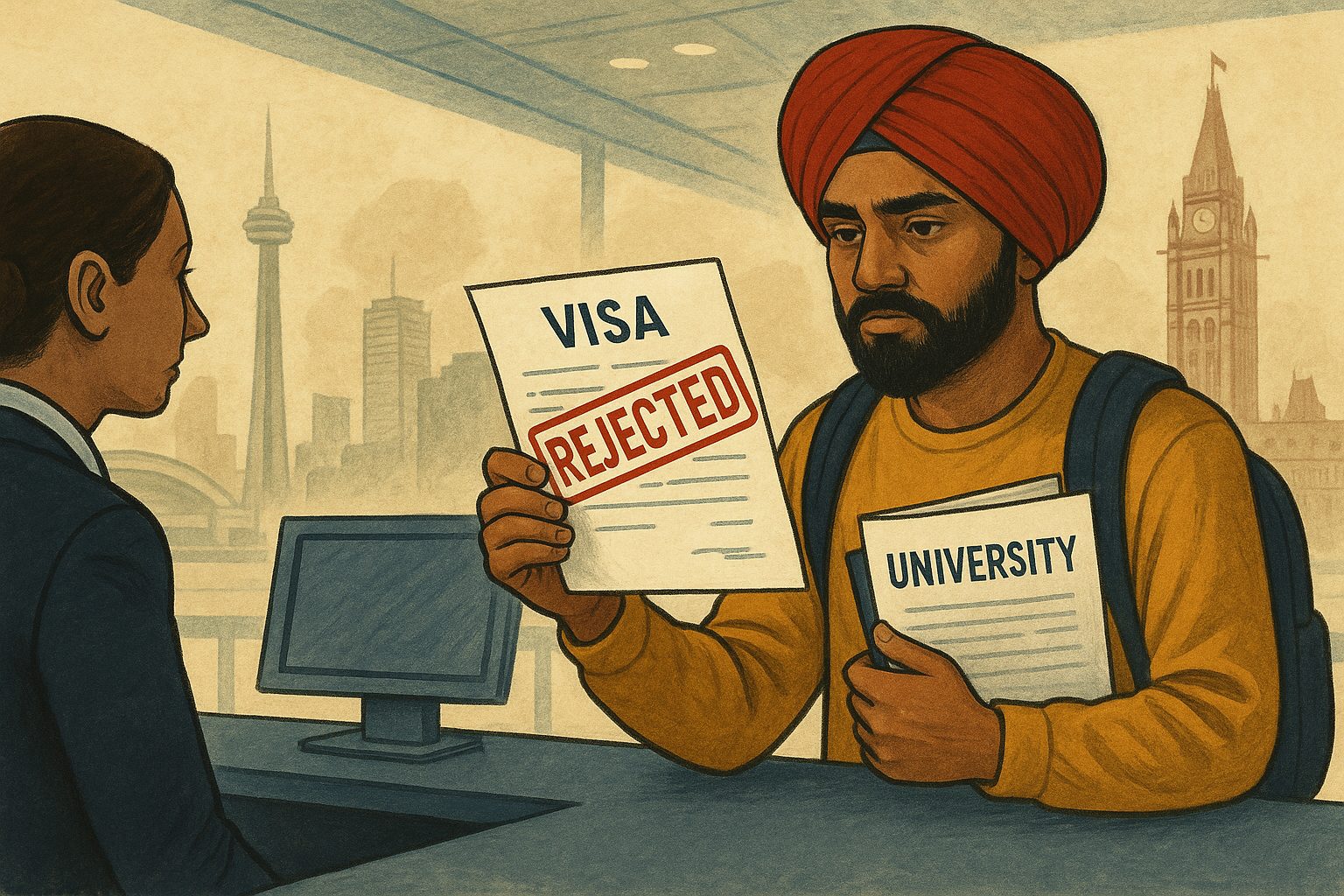 Canada’s Crackdown on Indian Students
